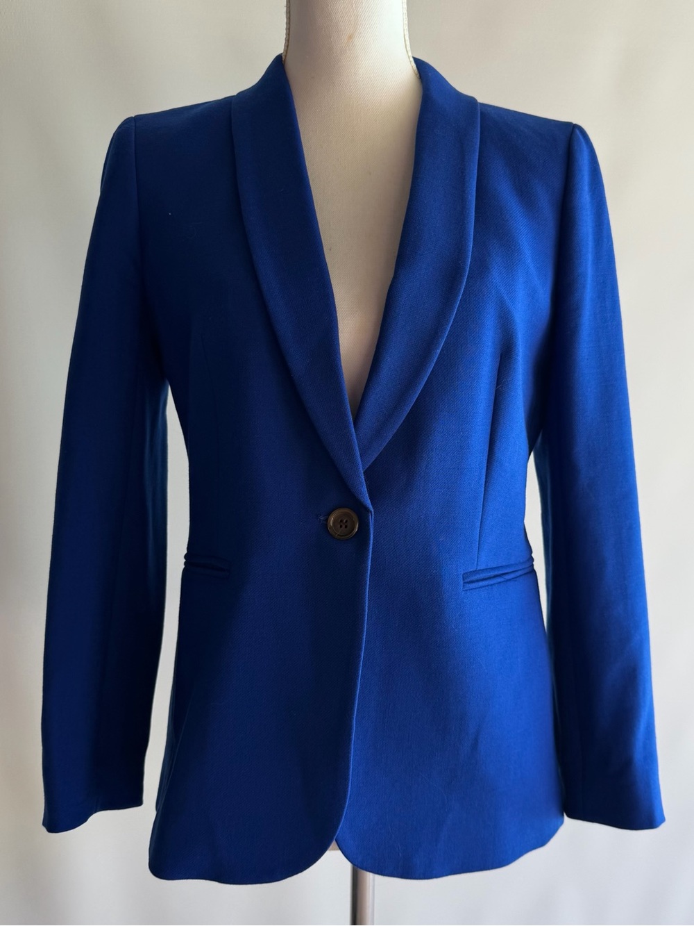 J. Crew Wool Blend Fitted Blazer - sz 6P